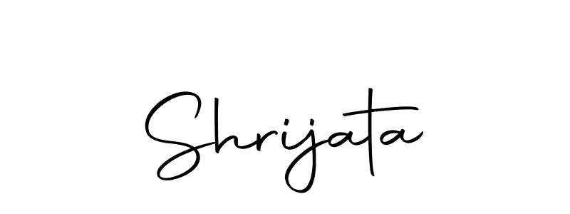 You should practise on your own different ways (Autography-DOLnW) to write your name (Shrijata) in signature. don't let someone else do it for you. Shrijata signature style 10 images and pictures png