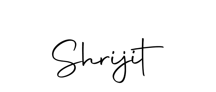 Use a signature maker to create a handwritten signature online. With this signature software, you can design (Autography-DOLnW) your own signature for name Shrijit. Shrijit signature style 10 images and pictures png