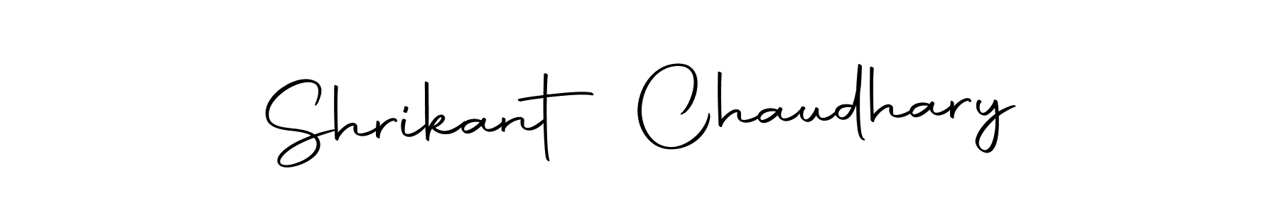 Make a beautiful signature design for name Shrikant Chaudhary. With this signature (Autography-DOLnW) style, you can create a handwritten signature for free. Shrikant Chaudhary signature style 10 images and pictures png