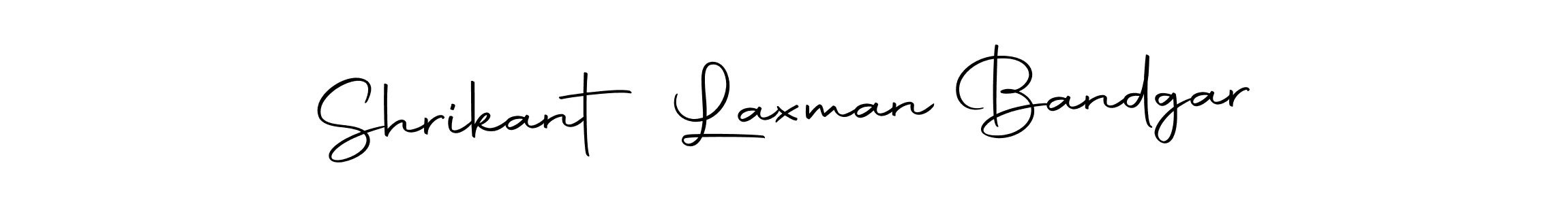 You should practise on your own different ways (Autography-DOLnW) to write your name (Shrikant Laxman Bandgar) in signature. don't let someone else do it for you. Shrikant Laxman Bandgar signature style 10 images and pictures png