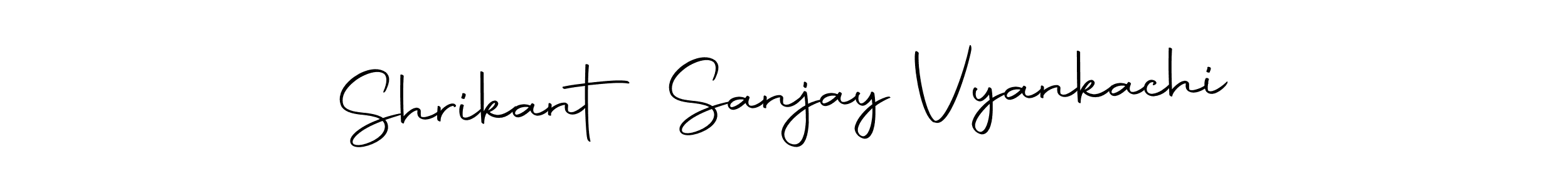 Similarly Autography-DOLnW is the best handwritten signature design. Signature creator online .You can use it as an online autograph creator for name Shrikant Sanjay Vyankachi. Shrikant Sanjay Vyankachi signature style 10 images and pictures png