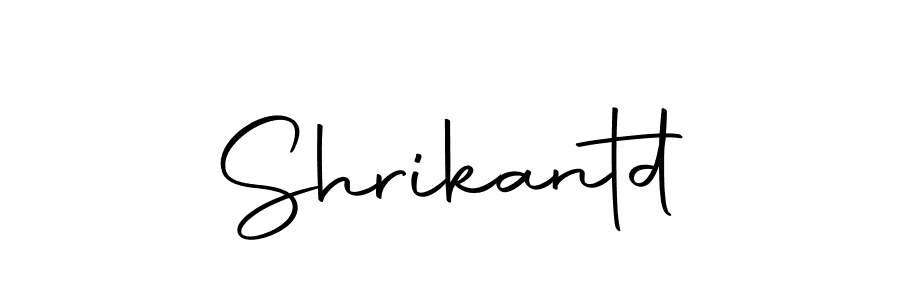 You should practise on your own different ways (Autography-DOLnW) to write your name (Shrikantd) in signature. don't let someone else do it for you. Shrikantd signature style 10 images and pictures png
