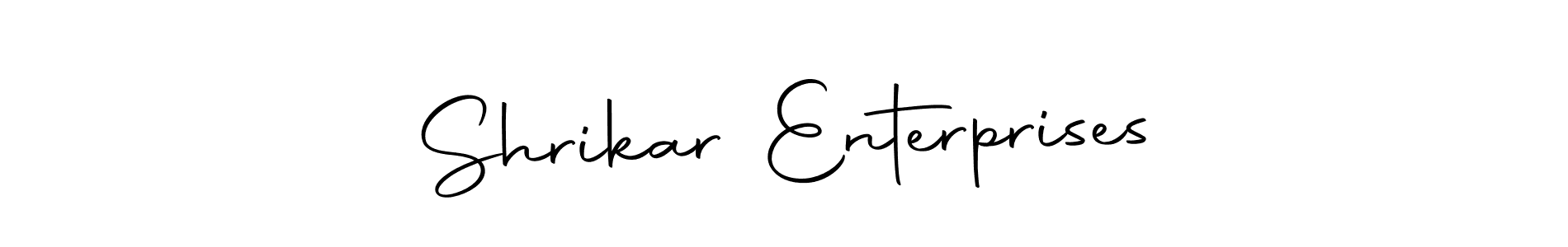 Design your own signature with our free online signature maker. With this signature software, you can create a handwritten (Autography-DOLnW) signature for name Shrikar Enterprises. Shrikar Enterprises signature style 10 images and pictures png