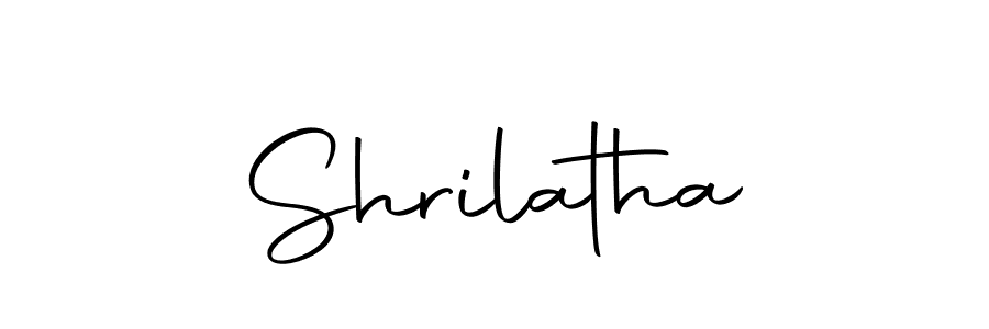 Make a short Shrilatha signature style. Manage your documents anywhere anytime using Autography-DOLnW. Create and add eSignatures, submit forms, share and send files easily. Shrilatha signature style 10 images and pictures png