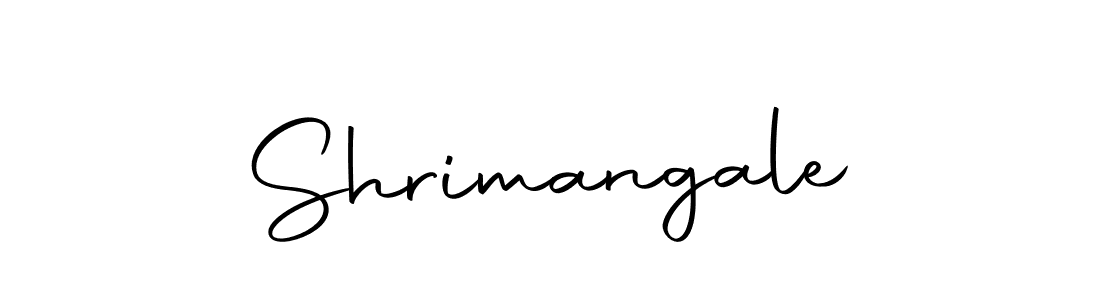 Make a beautiful signature design for name Shrimangale. Use this online signature maker to create a handwritten signature for free. Shrimangale signature style 10 images and pictures png