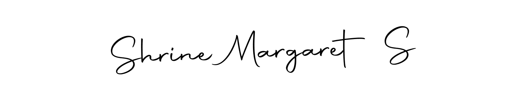 You can use this online signature creator to create a handwritten signature for the name Shrine Margaret S. This is the best online autograph maker. Shrine Margaret S signature style 10 images and pictures png