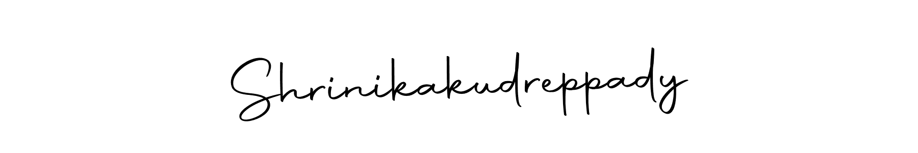 You should practise on your own different ways (Autography-DOLnW) to write your name (Shrinikakudreppady) in signature. don't let someone else do it for you. Shrinikakudreppady signature style 10 images and pictures png