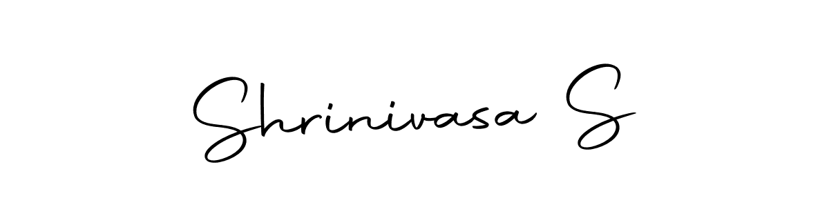 Design your own signature with our free online signature maker. With this signature software, you can create a handwritten (Autography-DOLnW) signature for name Shrinivasa S. Shrinivasa S signature style 10 images and pictures png