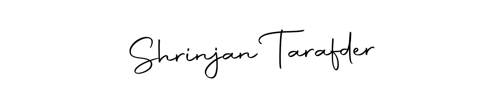 Make a beautiful signature design for name Shrinjan Tarafder. With this signature (Autography-DOLnW) style, you can create a handwritten signature for free. Shrinjan Tarafder signature style 10 images and pictures png