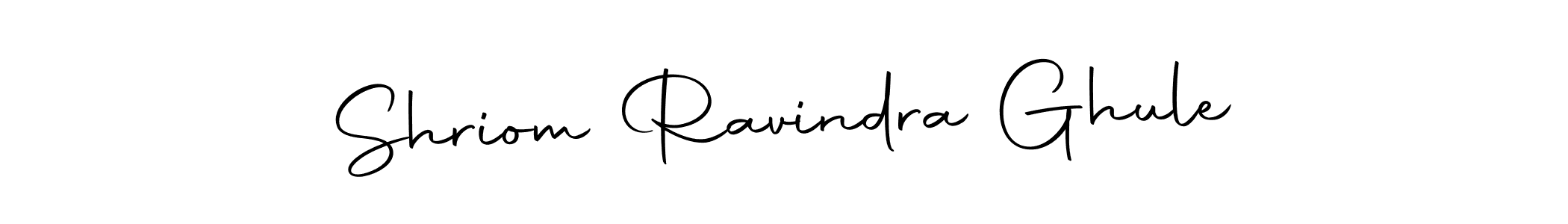 How to make Shriom Ravindra Ghule signature? Autography-DOLnW is a professional autograph style. Create handwritten signature for Shriom Ravindra Ghule name. Shriom Ravindra Ghule signature style 10 images and pictures png