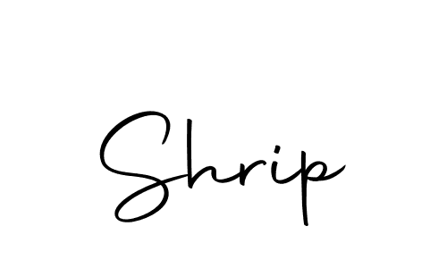 Make a beautiful signature design for name Shrip. With this signature (Autography-DOLnW) style, you can create a handwritten signature for free. Shrip signature style 10 images and pictures png