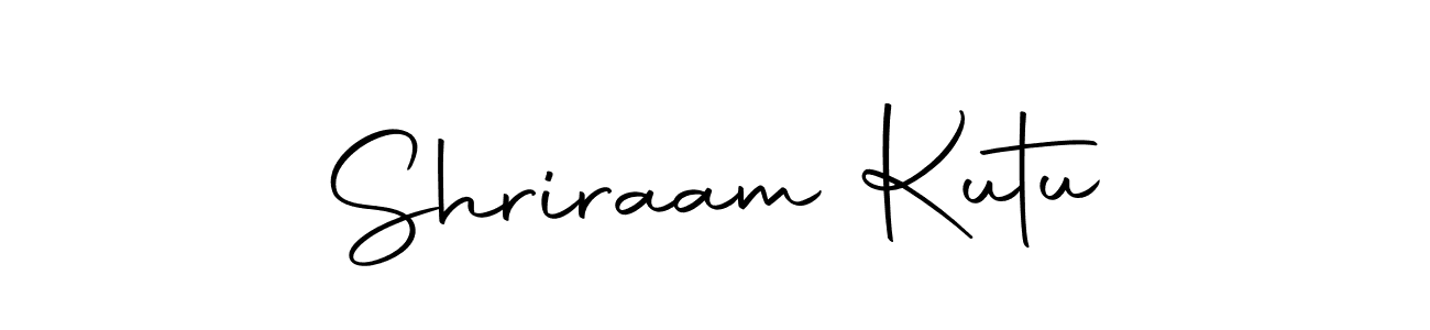 Also we have Shriraam Kutu name is the best signature style. Create professional handwritten signature collection using Autography-DOLnW autograph style. Shriraam Kutu signature style 10 images and pictures png
