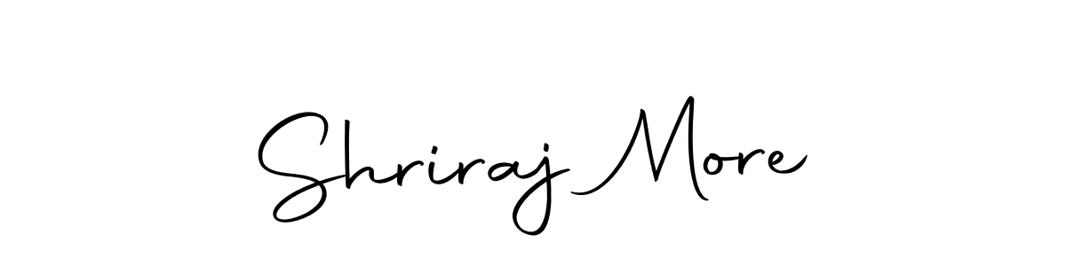 Make a beautiful signature design for name Shriraj More. With this signature (Autography-DOLnW) style, you can create a handwritten signature for free. Shriraj More signature style 10 images and pictures png