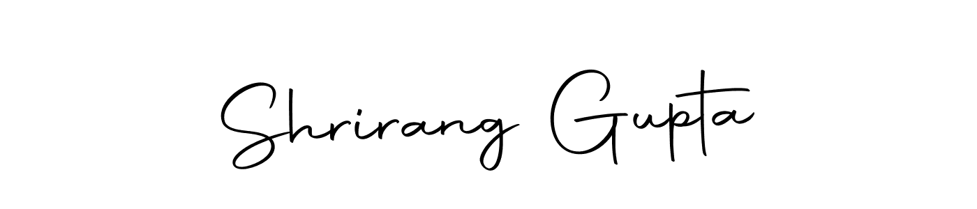 The best way (Autography-DOLnW) to make a short signature is to pick only two or three words in your name. The name Shrirang Gupta include a total of six letters. For converting this name. Shrirang Gupta signature style 10 images and pictures png