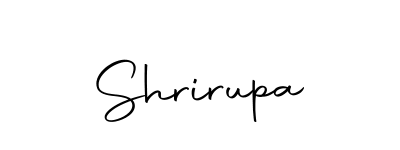How to make Shrirupa name signature. Use Autography-DOLnW style for creating short signs online. This is the latest handwritten sign. Shrirupa signature style 10 images and pictures png