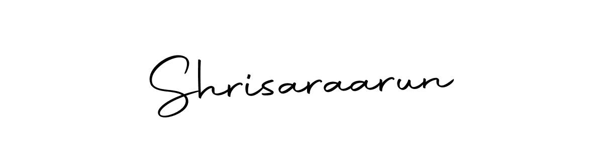 Make a beautiful signature design for name Shrisaraarun. Use this online signature maker to create a handwritten signature for free. Shrisaraarun signature style 10 images and pictures png
