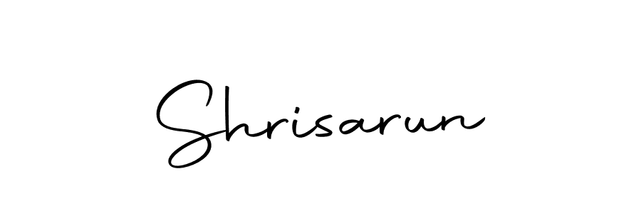 How to make Shrisarun signature? Autography-DOLnW is a professional autograph style. Create handwritten signature for Shrisarun name. Shrisarun signature style 10 images and pictures png