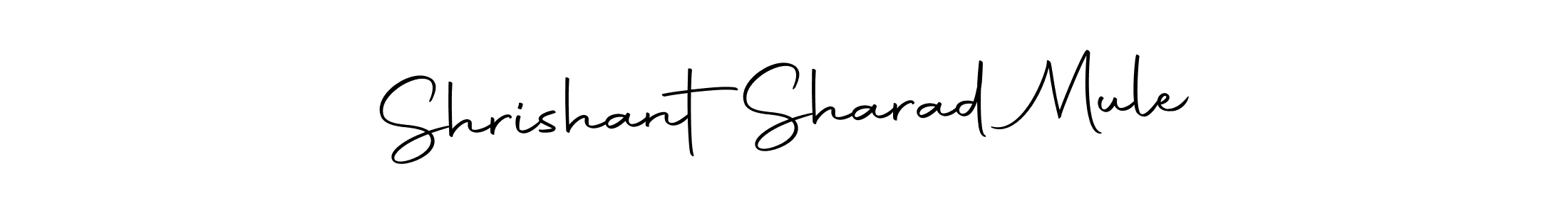 if you are searching for the best signature style for your name Shrishant  Sharad Mule. so please give up your signature search. here we have designed multiple signature styles  using Autography-DOLnW. Shrishant  Sharad Mule signature style 10 images and pictures png