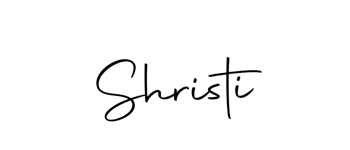 Make a beautiful signature design for name Shristi. Use this online signature maker to create a handwritten signature for free. Shristi signature style 10 images and pictures png