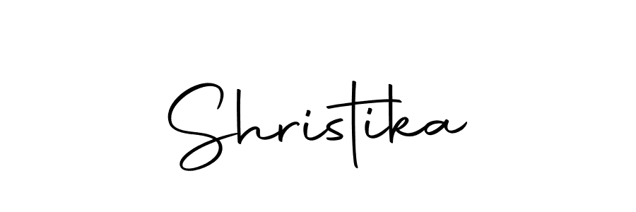 How to make Shristika name signature. Use Autography-DOLnW style for creating short signs online. This is the latest handwritten sign. Shristika signature style 10 images and pictures png