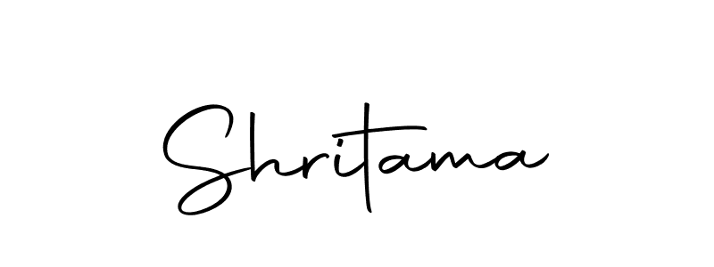 Use a signature maker to create a handwritten signature online. With this signature software, you can design (Autography-DOLnW) your own signature for name Shritama. Shritama signature style 10 images and pictures png