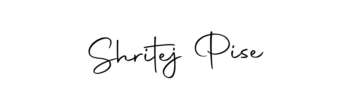 Design your own signature with our free online signature maker. With this signature software, you can create a handwritten (Autography-DOLnW) signature for name Shritej Pise. Shritej Pise signature style 10 images and pictures png