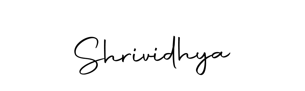 How to make Shrividhya signature? Autography-DOLnW is a professional autograph style. Create handwritten signature for Shrividhya name. Shrividhya signature style 10 images and pictures png