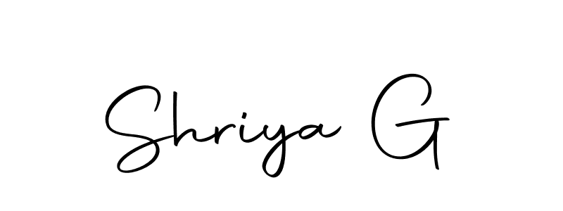 This is the best signature style for the Shriya G name. Also you like these signature font (Autography-DOLnW). Mix name signature. Shriya G signature style 10 images and pictures png