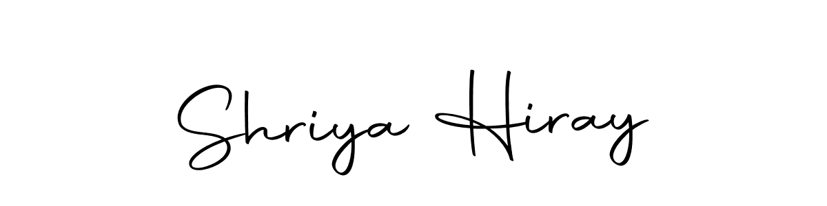 Once you've used our free online signature maker to create your best signature Autography-DOLnW style, it's time to enjoy all of the benefits that Shriya Hiray name signing documents. Shriya Hiray signature style 10 images and pictures png