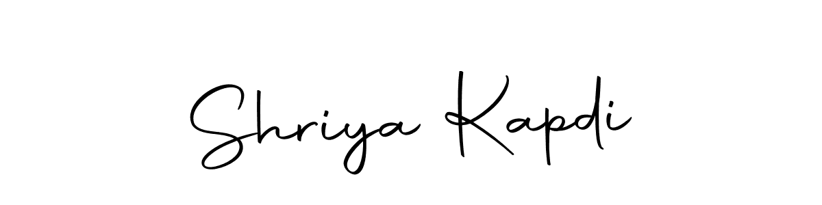 Make a short Shriya Kapdi signature style. Manage your documents anywhere anytime using Autography-DOLnW. Create and add eSignatures, submit forms, share and send files easily. Shriya Kapdi signature style 10 images and pictures png