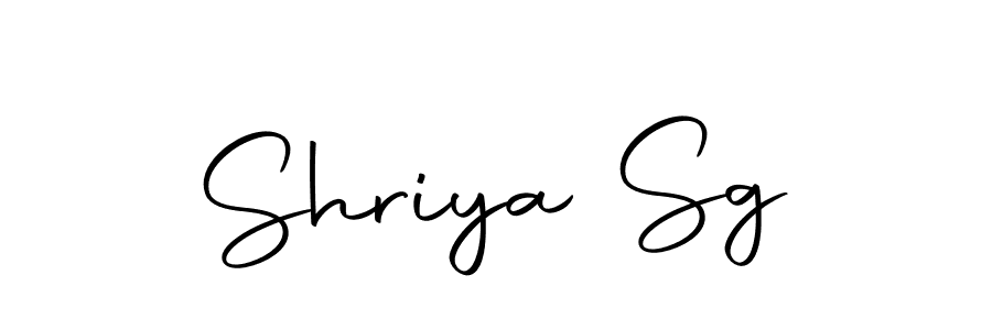 How to make Shriya Sg name signature. Use Autography-DOLnW style for creating short signs online. This is the latest handwritten sign. Shriya Sg signature style 10 images and pictures png