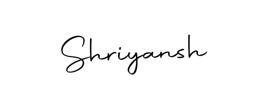 How to make Shriyansh signature? Autography-DOLnW is a professional autograph style. Create handwritten signature for Shriyansh name. Shriyansh signature style 10 images and pictures png