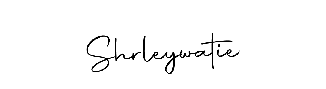 Make a beautiful signature design for name Shrleywatie. With this signature (Autography-DOLnW) style, you can create a handwritten signature for free. Shrleywatie signature style 10 images and pictures png