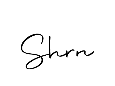 Shrn stylish signature style. Best Handwritten Sign (Autography-DOLnW) for my name. Handwritten Signature Collection Ideas for my name Shrn. Shrn signature style 10 images and pictures png