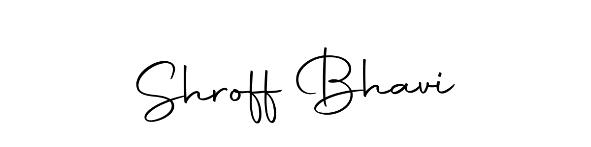 You should practise on your own different ways (Autography-DOLnW) to write your name (Shroff Bhavi) in signature. don't let someone else do it for you. Shroff Bhavi signature style 10 images and pictures png