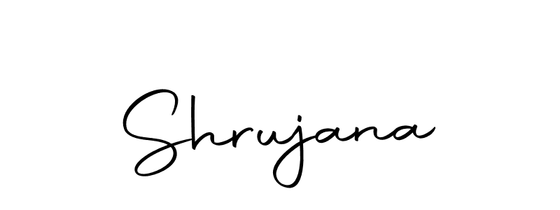 Shrujana stylish signature style. Best Handwritten Sign (Autography-DOLnW) for my name. Handwritten Signature Collection Ideas for my name Shrujana. Shrujana signature style 10 images and pictures png