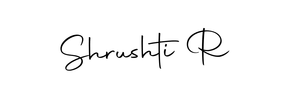 Here are the top 10 professional signature styles for the name Shrushti R. These are the best autograph styles you can use for your name. Shrushti R signature style 10 images and pictures png