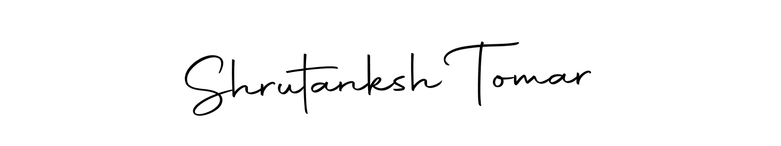 if you are searching for the best signature style for your name Shrutanksh Tomar. so please give up your signature search. here we have designed multiple signature styles  using Autography-DOLnW. Shrutanksh Tomar signature style 10 images and pictures png