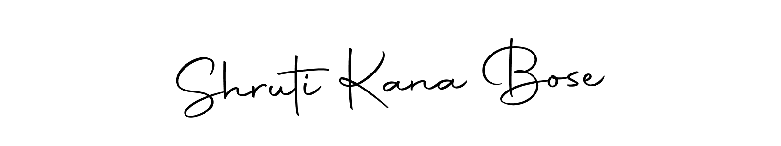 Shruti Kana Bose stylish signature style. Best Handwritten Sign (Autography-DOLnW) for my name. Handwritten Signature Collection Ideas for my name Shruti Kana Bose. Shruti Kana Bose signature style 10 images and pictures png