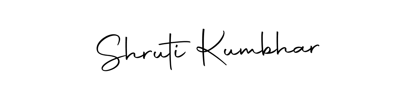 The best way (Autography-DOLnW) to make a short signature is to pick only two or three words in your name. The name Shruti Kumbhar include a total of six letters. For converting this name. Shruti Kumbhar signature style 10 images and pictures png