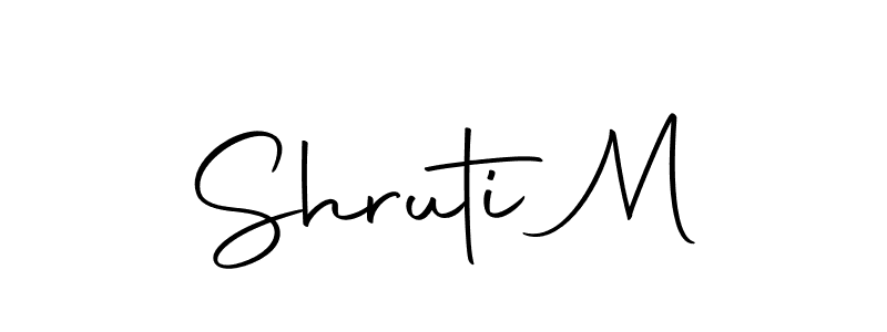Once you've used our free online signature maker to create your best signature Autography-DOLnW style, it's time to enjoy all of the benefits that Shruti M name signing documents. Shruti M signature style 10 images and pictures png
