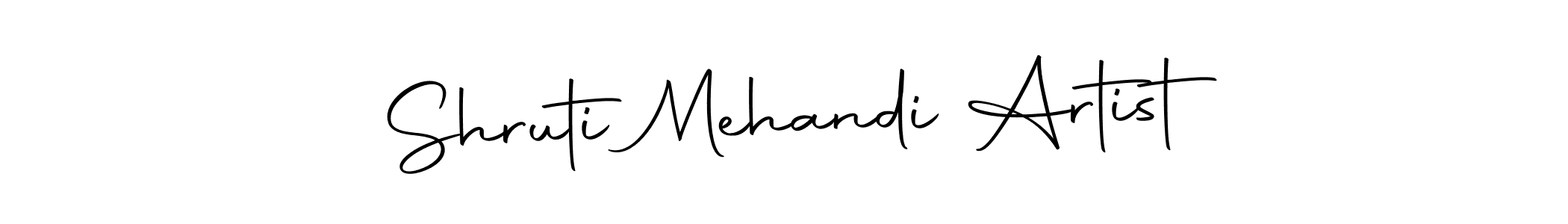It looks lik you need a new signature style for name Shruti Mehandi Artist. Design unique handwritten (Autography-DOLnW) signature with our free signature maker in just a few clicks. Shruti Mehandi Artist signature style 10 images and pictures png