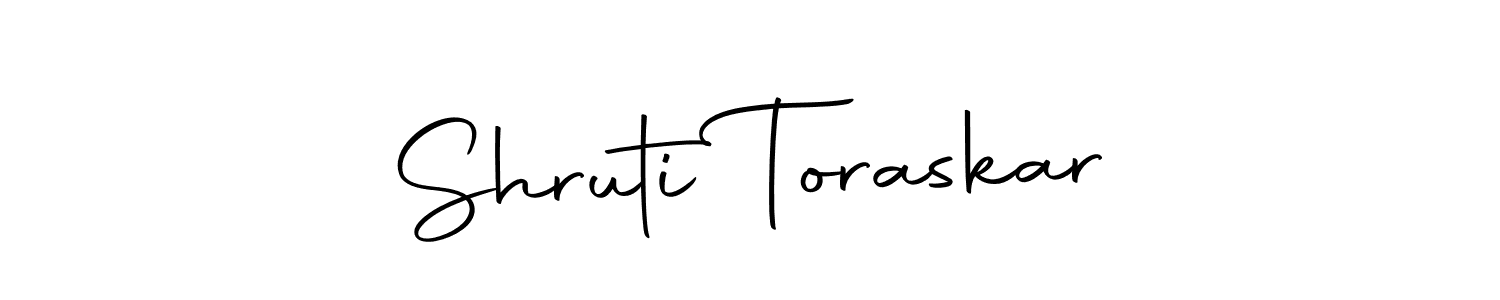 Shruti Toraskar stylish signature style. Best Handwritten Sign (Autography-DOLnW) for my name. Handwritten Signature Collection Ideas for my name Shruti Toraskar. Shruti Toraskar signature style 10 images and pictures png