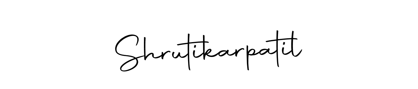 Also we have Shrutikarpatil name is the best signature style. Create professional handwritten signature collection using Autography-DOLnW autograph style. Shrutikarpatil signature style 10 images and pictures png