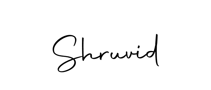 How to make Shruvid name signature. Use Autography-DOLnW style for creating short signs online. This is the latest handwritten sign. Shruvid signature style 10 images and pictures png