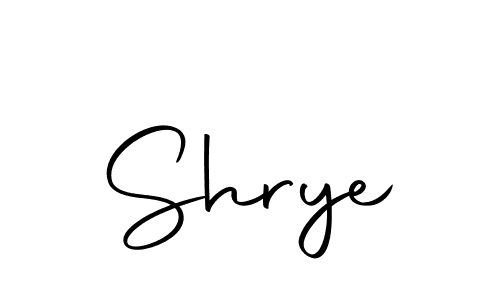 Make a beautiful signature design for name Shrye. Use this online signature maker to create a handwritten signature for free. Shrye signature style 10 images and pictures png