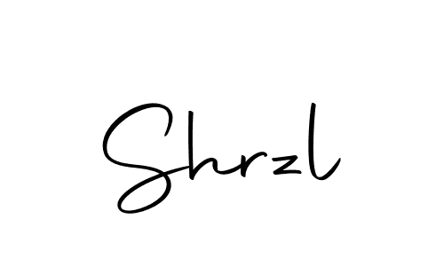 How to make Shrzl name signature. Use Autography-DOLnW style for creating short signs online. This is the latest handwritten sign. Shrzl signature style 10 images and pictures png
