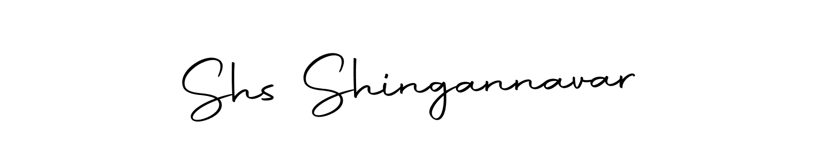 Shs Shingannavar stylish signature style. Best Handwritten Sign (Autography-DOLnW) for my name. Handwritten Signature Collection Ideas for my name Shs Shingannavar. Shs Shingannavar signature style 10 images and pictures png