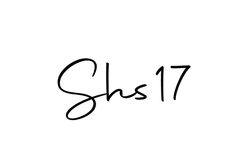 Similarly Autography-DOLnW is the best handwritten signature design. Signature creator online .You can use it as an online autograph creator for name Shs17. Shs17 signature style 10 images and pictures png
