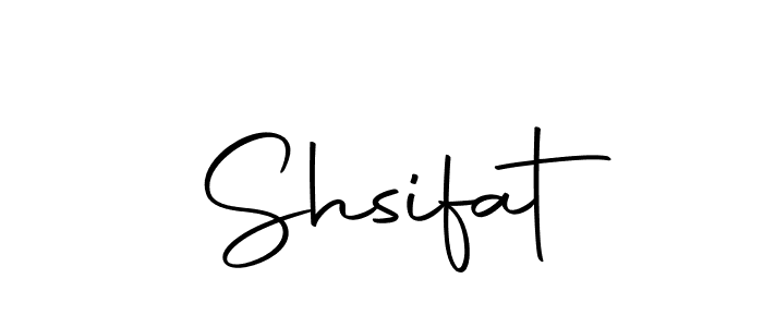 Make a beautiful signature design for name Shsifat. With this signature (Autography-DOLnW) style, you can create a handwritten signature for free. Shsifat signature style 10 images and pictures png